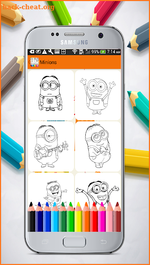 Cartoons Coloring Pages screenshot