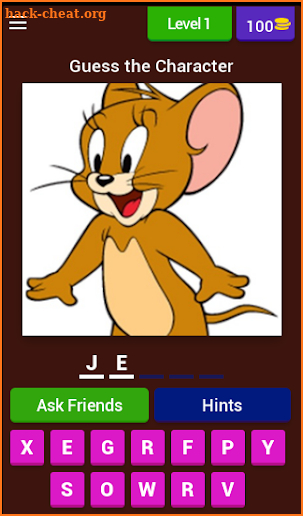 Cartoons Quiz screenshot