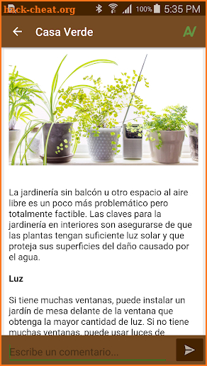 Casa Verde: Cuidado de plantas y huertos urbanos screenshot