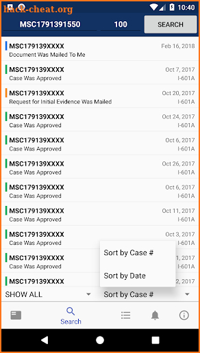 Case Tracker for USCIS screenshot