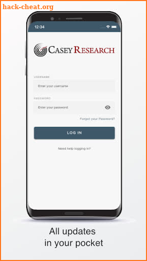 Casey Research App screenshot
