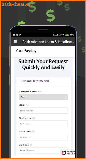 Cash Advance Loans & Installment Loans screenshot