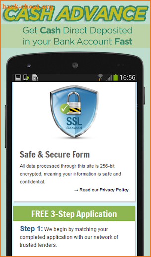 Cash Advance Money Loan App screenshot
