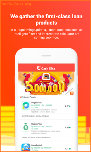 Cash Kita - pinjaman uang dana kita screenshot