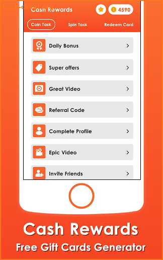 Cash Rewards - Free Gift Cards Generator screenshot