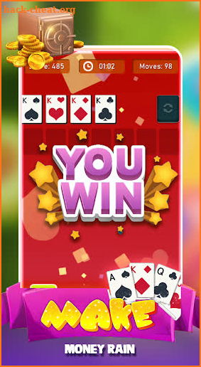 Cash Solitaire Win Rewards screenshot