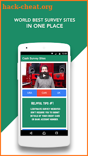 Cash Survey Sites - Make money online screenshot