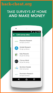 Cash Survey Sites - Make money online screenshot