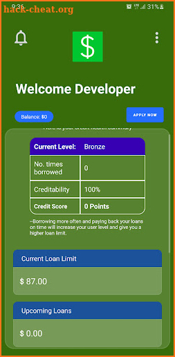 CashAPP LOANS screenshot