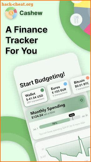 Cashew—Expense Budget Tracker screenshot