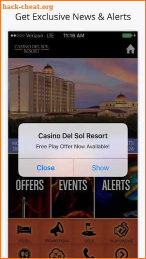 Casino Del Sol Resort screenshot