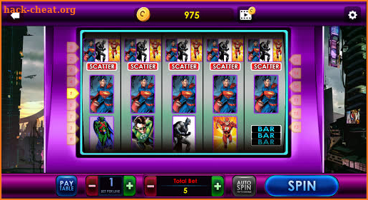 Casino HeroesDC screenshot