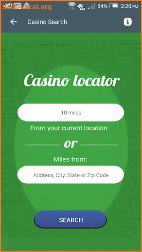 CASINO LOCATOR II screenshot