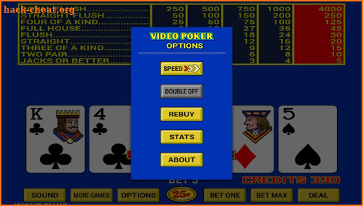 ﻿Casino Video Poker Machines Drawing Double Up screenshot