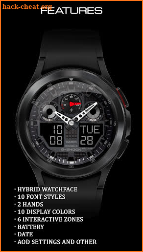 CASIO G-Shock WR20BAR screenshot