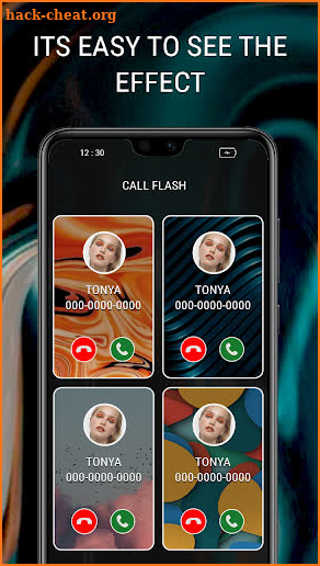 Casio Video Screen Call screenshot