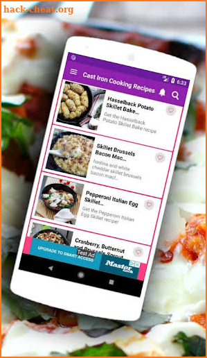 Cast iron cooking recipes, skillet recipes screenshot