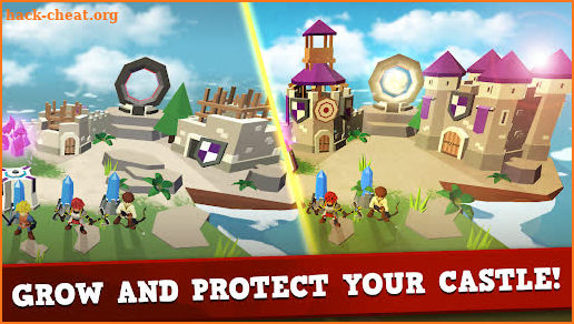 Castle Epic Defender: Fantasy Monster Grow World screenshot