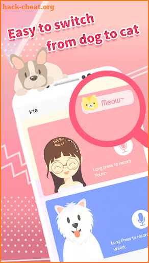 Cat & Dog Translator—Pet translator, album, sounds screenshot