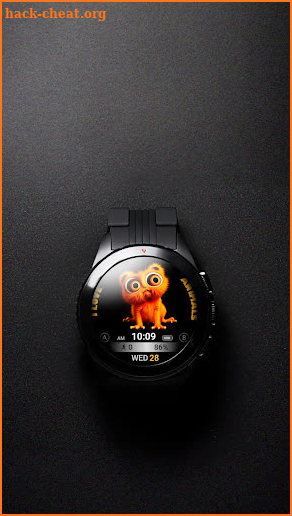 Cat Animal Watch Face VS43 screenshot