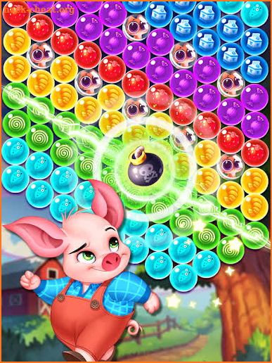 Cat Bubble Match 3 screenshot