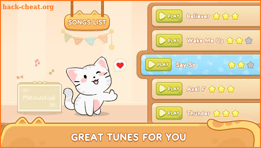 Cat Dash: Cute Cat Music Game screenshot