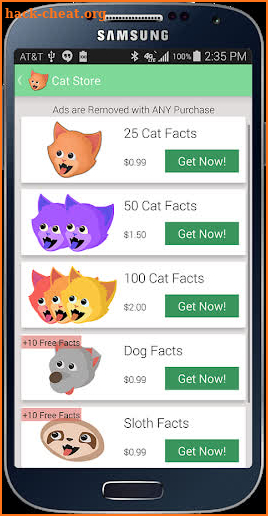 Cat Facts screenshot