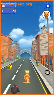 Cat Leo Run - Talking Cat Leo vs. Dog screenshot