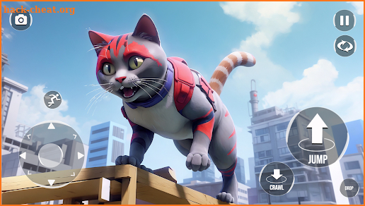 Cat Parkour Game: Cat Game screenshot