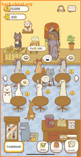 Cat Restaurant - Animal Forest & Cooking Master screenshot