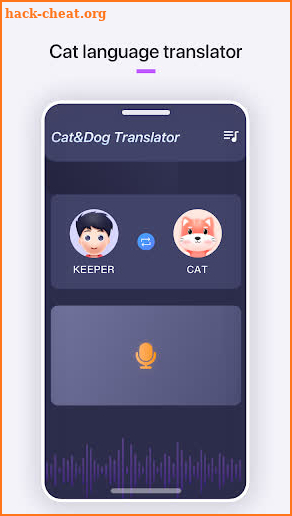 Cat&Dog Translator - Speak to your pet screenshot