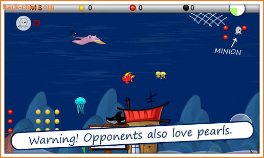 Catch The Pearl:  Adventure game for children. screenshot