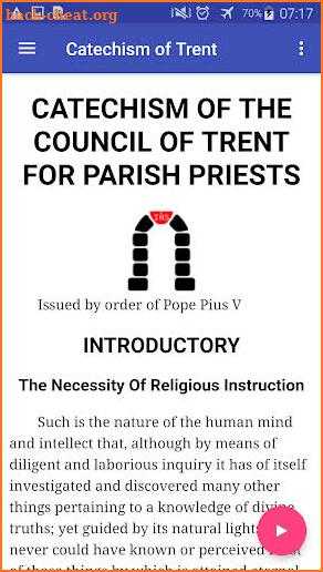 Catechism of the Council of Trent (full version) screenshot