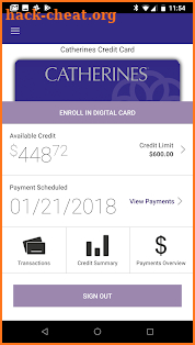 Catherines Card screenshot