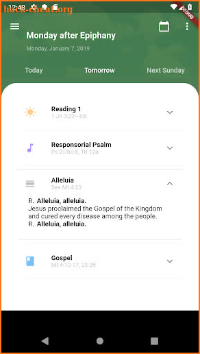 Catholic Daily Mass Readings - Audio Included screenshot