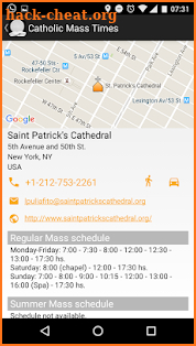 Catholic Mass Times screenshot