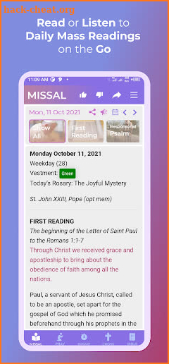 CATHOLIC MISSAL 2022 screenshot