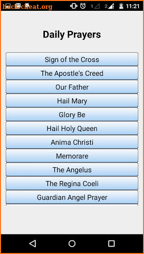 Catholic Prayers screenshot