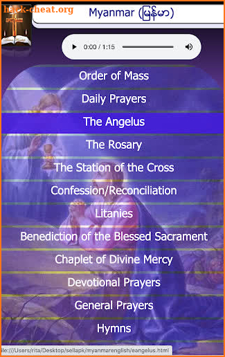 Catholic Prayers Myanmar - English screenshot