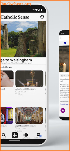 Catholic Sense Events App screenshot