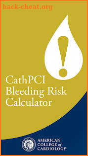 CathPCI Risk Calculator screenshot