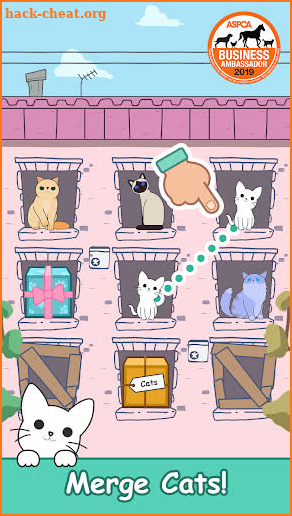 Cats Tower - Merge Kittens! screenshot