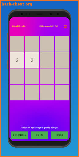 Câu Đố 2048 Đơn Giản screenshot