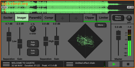 Caustic Mastering screenshot