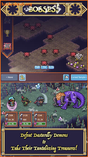 Cave Heroes:Idle Dungeon Crawl screenshot