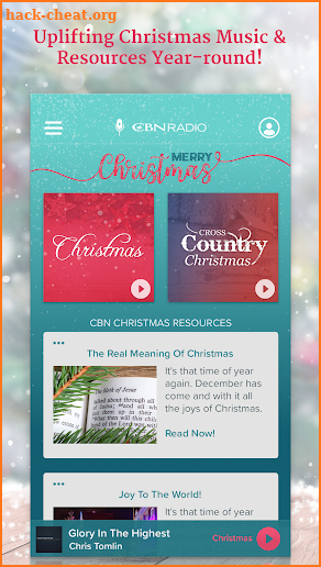 CBN Christmas: Music & Devotions screenshot