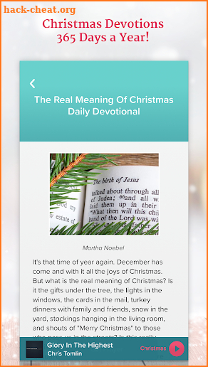 CBN Christmas: Music & Devotions screenshot