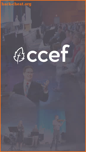 CCEF Conferences screenshot