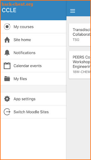 CCLE Mobile screenshot