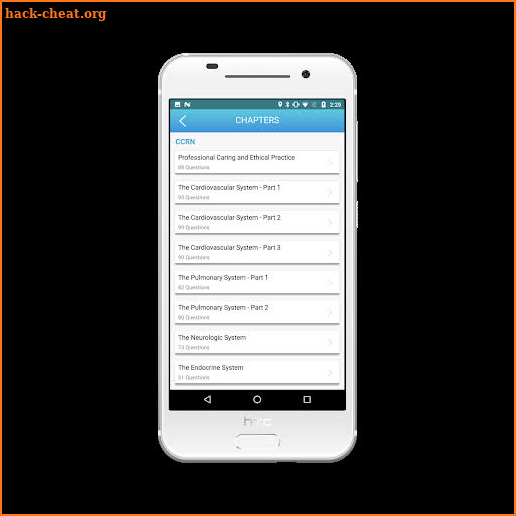 CCRN Adult Critical Care Exam screenshot